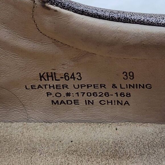 Alegria Khloe KHL-643 Gray Distressed Buckle Oxfords Women's US 9 EU 39 - Picture 10 of 12